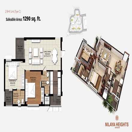 2bhk ready to move in residential projects in pacific golf estate dehradun
