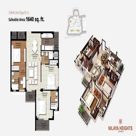 3bhk flats in dehradun